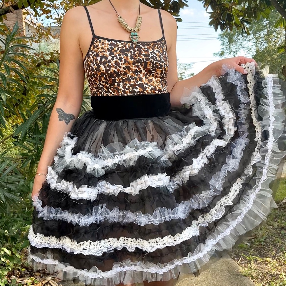 Amazing Handmade Layered Tulle Skirt